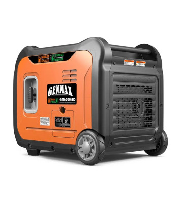 GENMAX GM6000iED 30 Amp 5250W/6000W Remote Start Dual Fuel Inverter Generator with CO Detect